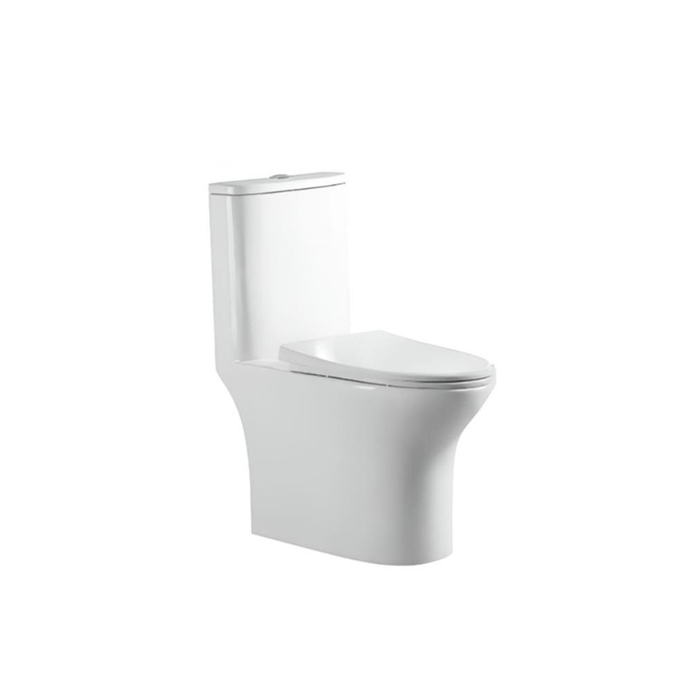 LIVINOX 1P TOILET LWC-618-PS H75XW37XD67.5CM WHITE