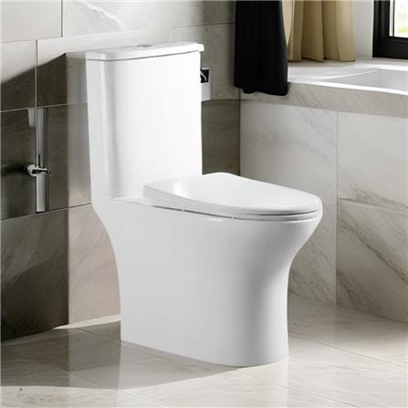 LIVINOX 1P TOILET LWC-618-PS H75XW37XD67.5CM WHITE