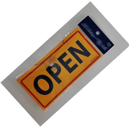 SHIN YIH SIGNAGE 4"X8" PW705 OPEN/CLOSED
