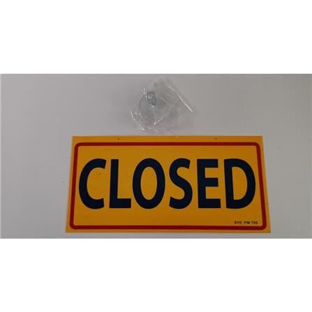SHIN YIH SIGNAGE 4"X8" PW705 OPEN/CLOSED