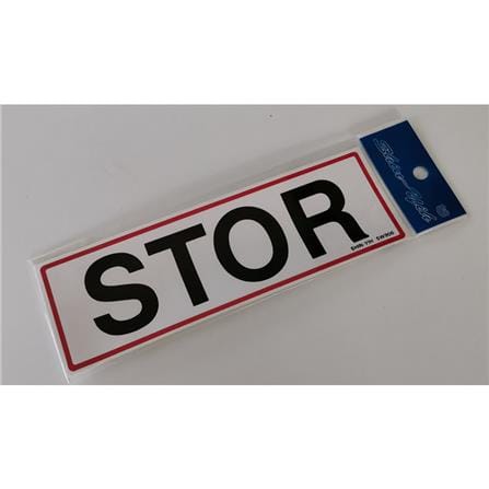 SHIN YIH SIGNAGE 3"X9" SW906 STOR