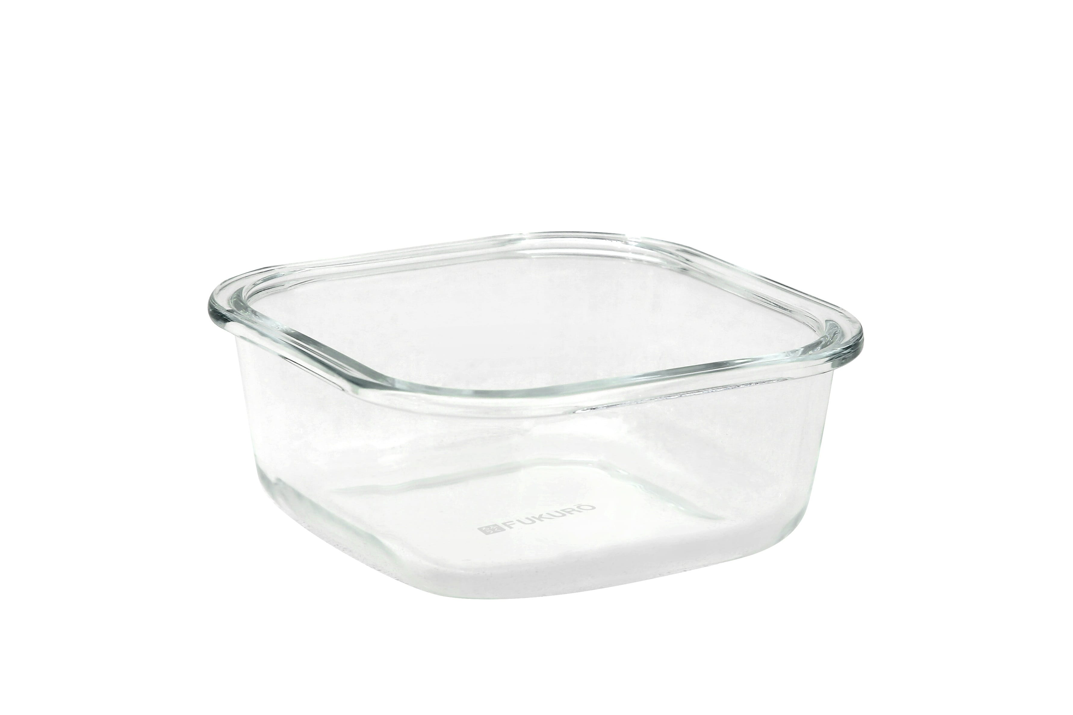 FUKURO YOKI BOROSILICATE GLASS CONTAINER 520ML SQUARE