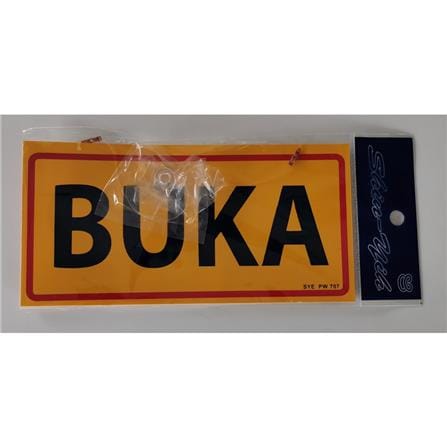 SHIN YIH SIGNAGE 4"X8" PW707 BUKA/TUTUP