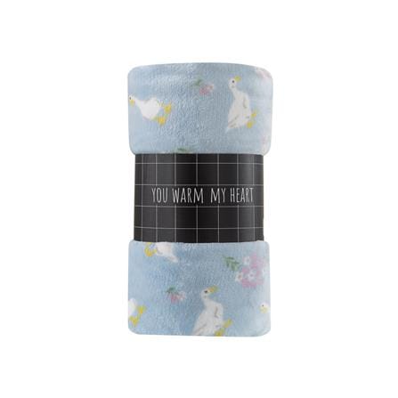 HLS FLEECE BLANKET 50X60 CSLW07 DUCK BLUE