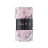 HLS FLEECE BLANKET 50X60 CSLW09 UNICORN PINK