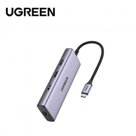 UGREEN USB-C 9IN1 DOCKING 3*USB-A 3.0+HDMI 4K@30HZ+VGA+RJ45 GIGABIT+SD/TF+PD