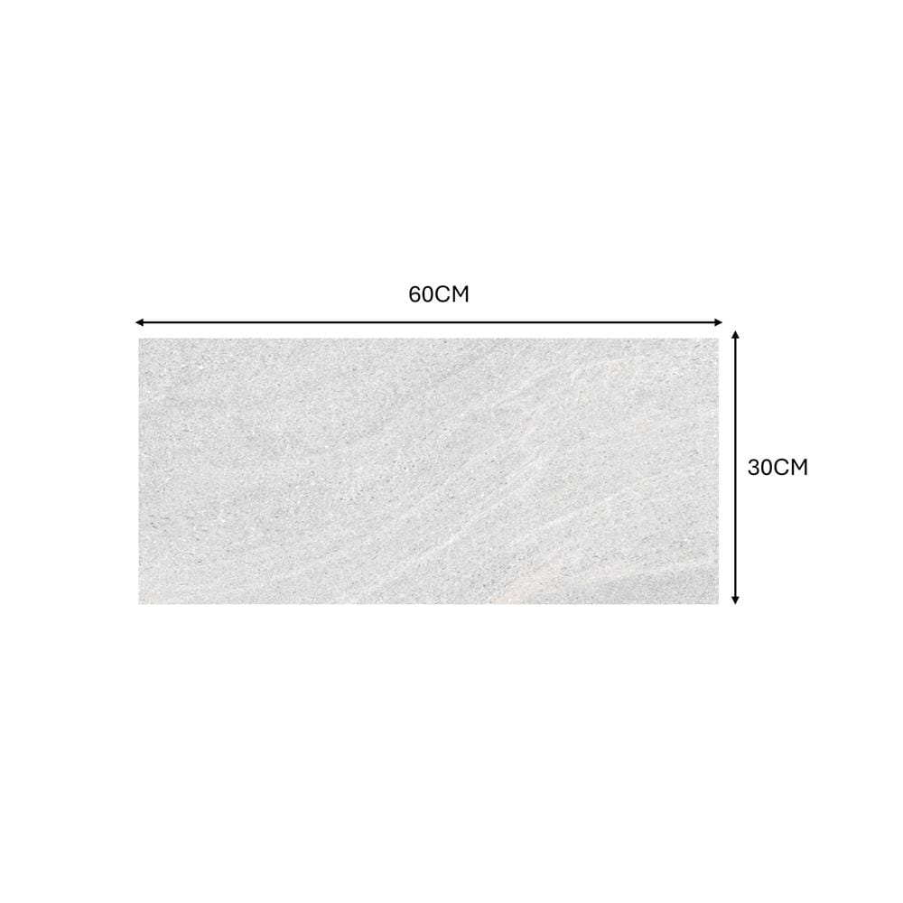 GUOCERA FLOORTILE 30X60CM PETRA SR351A-1 WHITE 1.44M2