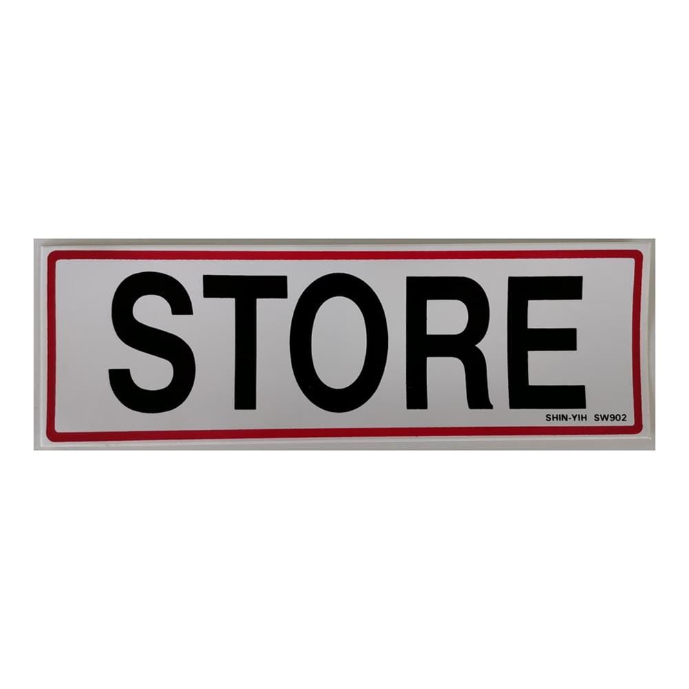 SHIN YIH SIGNAGE 3"X9" SW902 STORE