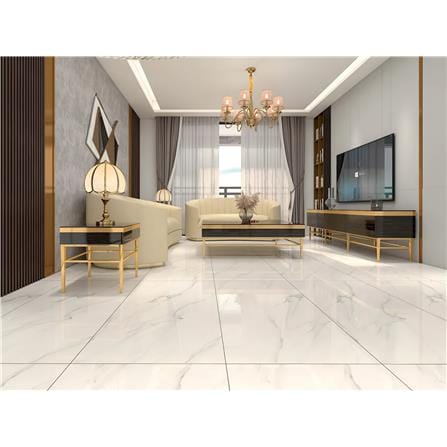 SOLARE FLOORTILE 60X60CM PADOVA SY-PDV1PR-1C MARBLE WHITE POLISHED 1.44M2