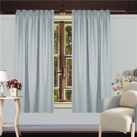 HLS CURTAIN N-HOOK CLOVER 140X220CM GRAY