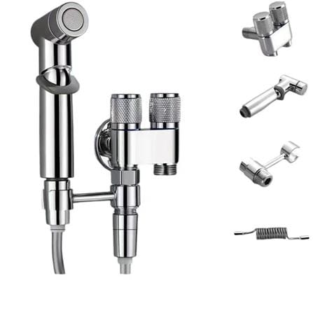 COSSY+ RINSING SPRAY SET 2WAYS CP-588 SILVER