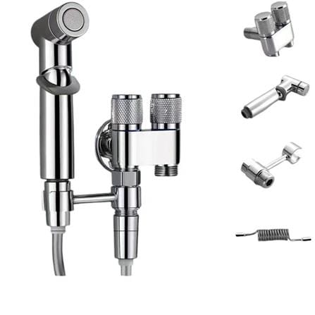 COSSY PLUS RINSING SPRAY SET 2WAYS CP-588 SILVER