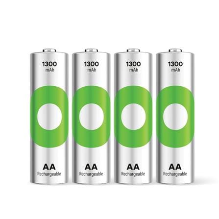 GP RECYKO RECHARGEABLE BATTERY 1300mAh AA 4S