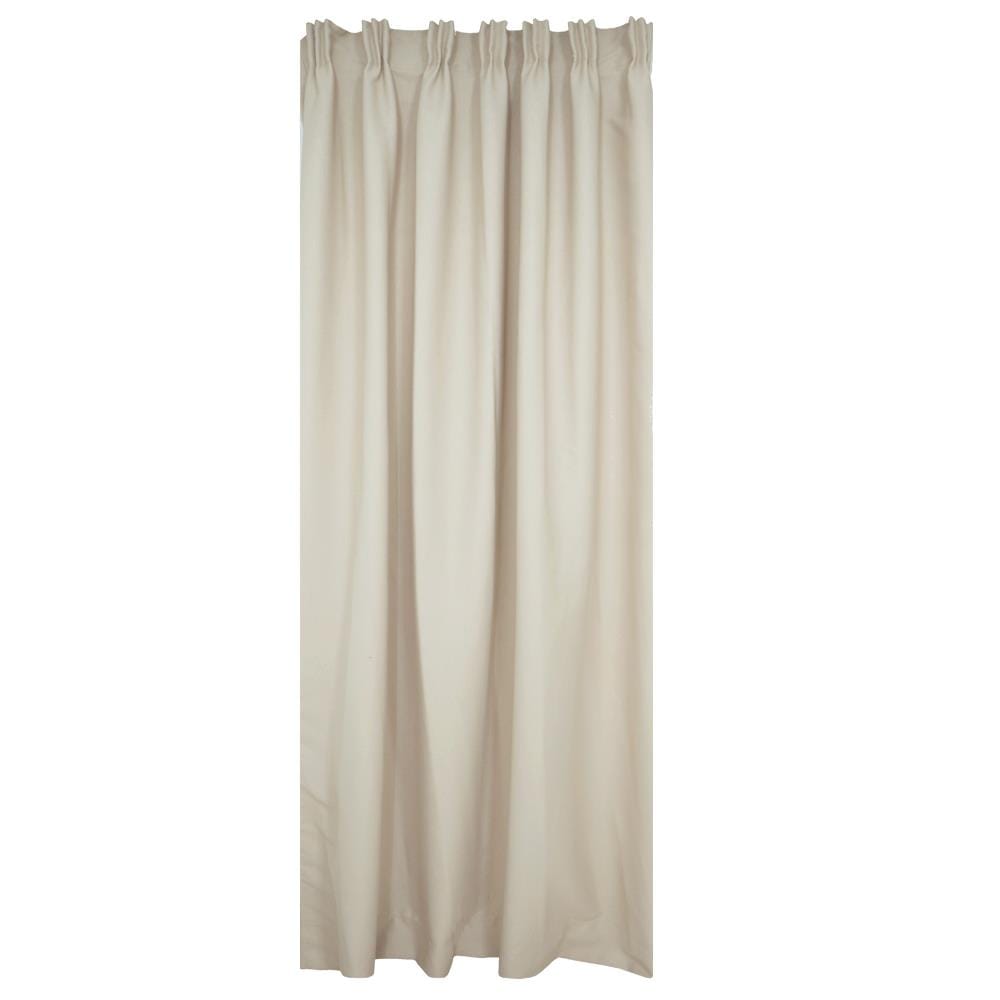 HLS CURTAIN N-HOOK CLOVER 140X250CM LIGHT BROWN