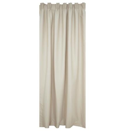 HLS CURTAIN N-HOOK CLOVER 140X250CM LIGHT BROWN