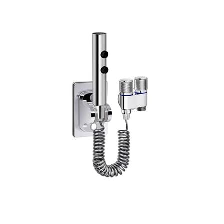 RINSING SPRAY SET 2WAYS CP-586 SILVER