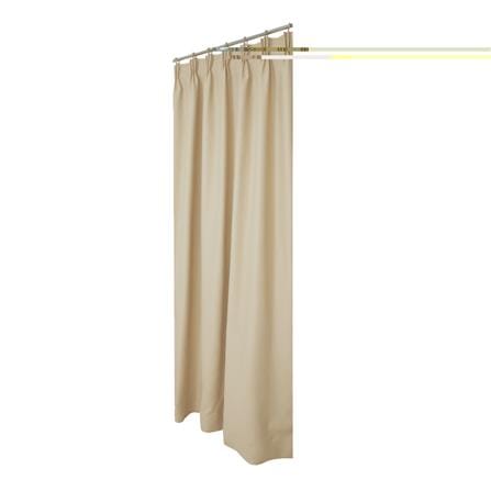 HLS CURTAIN N-HOOK COSMOS 140X220CM BROWN