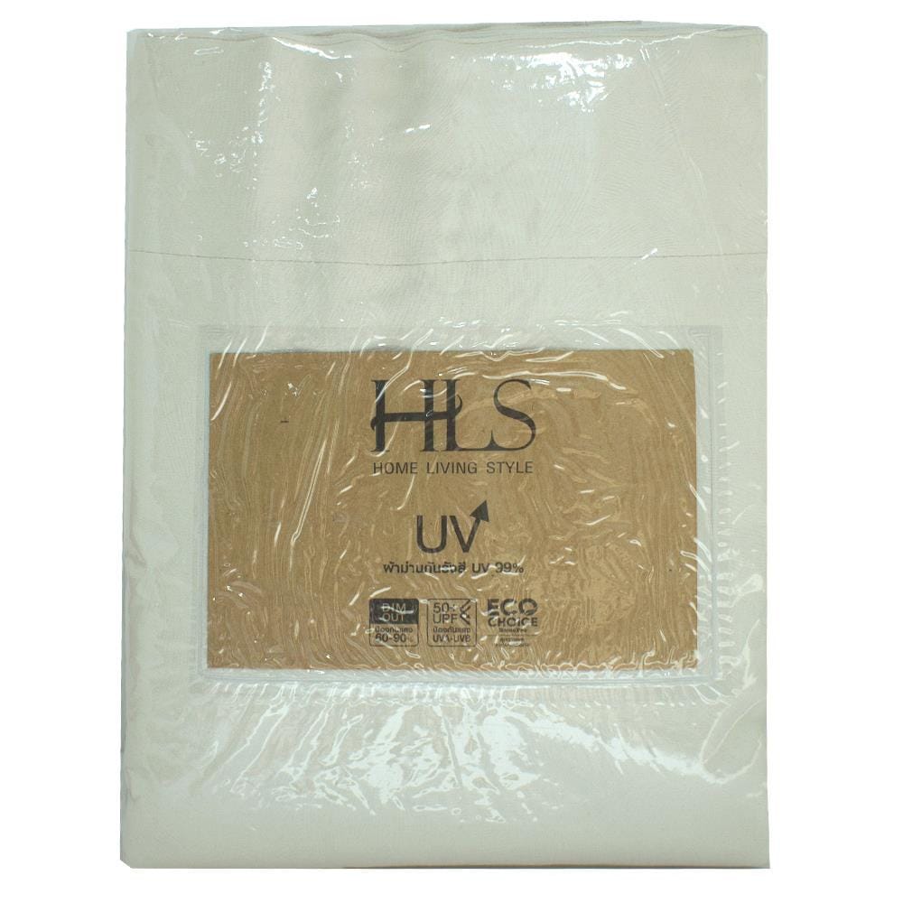 HLS CURTAIN N-HOOK COSMOS 140X250CM CREAM