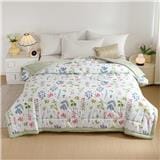 HLS COMFORTER 210X210CM MILKY GREEN