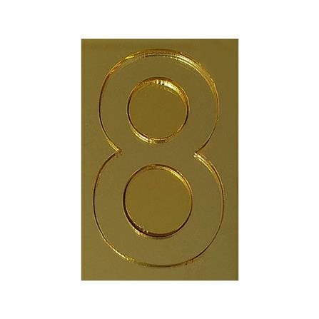 S&T NUMBERING ARABIC 8 91-GOLD