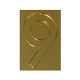 S&T NUMBERING ARABIC 9 91-GOLD