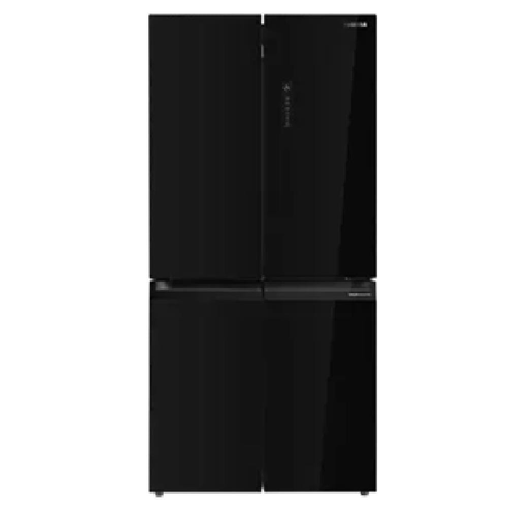 TOSHIBA MULTI DOOR REFRIGERATOR GR-RF611WI-PGY(22) 530L BLACK GLASS