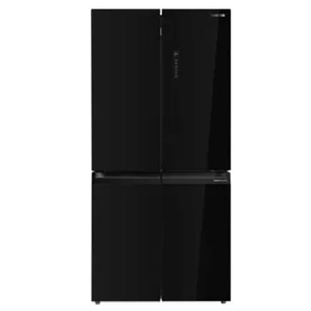 TOSHIBA MULTI DOOR REFRIGERATOR GR-RF611WI-PGY(22) 530L BLACK GLASS