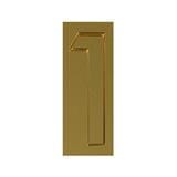 S&T NUMBERING ARABIC 1 91-GOLD