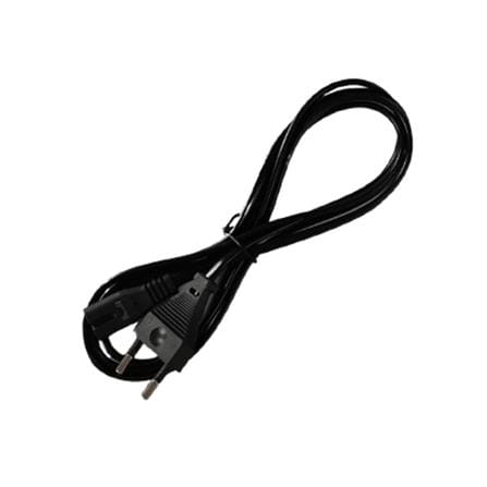 POWER CORD 2-PIN SET 1.5M ZAC210 ZEATAR BLACK
