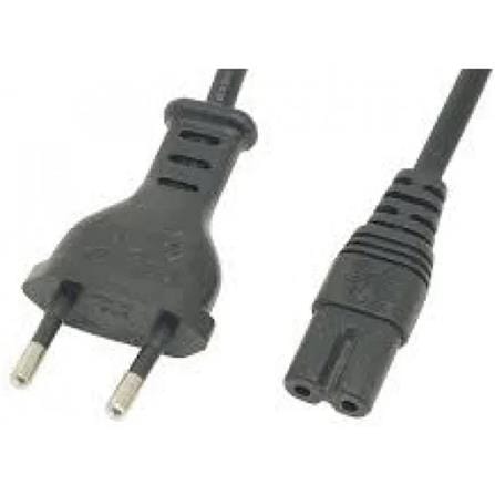POWER CORD 2-PIN SET 1.5M ZAC210 ZEATAR BLACK