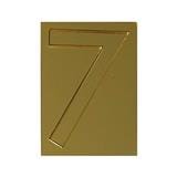 S&T NUMBERING ARABIC 7 91-GOLD