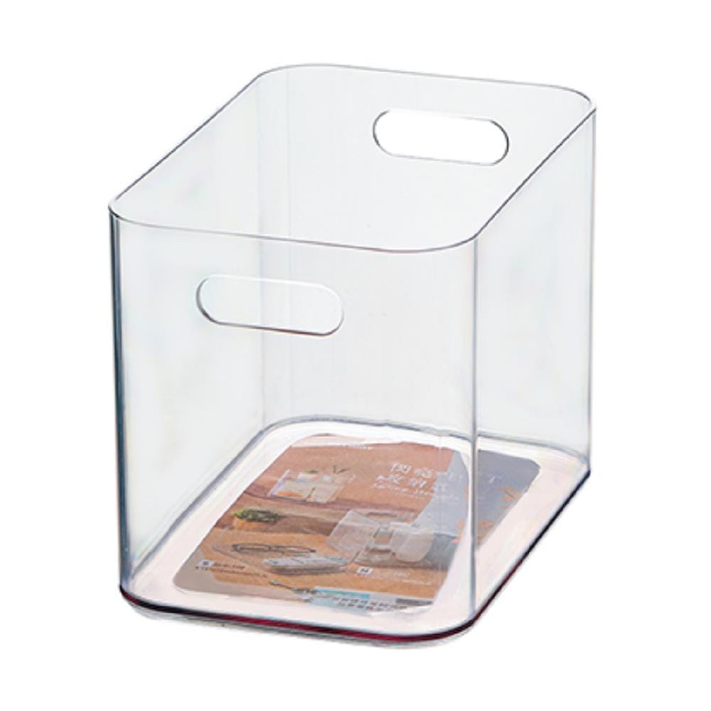 CLEAR STORAGE BOX WITH HANDLES KEYWAY 15.1X22.1X16.9CM TLS200