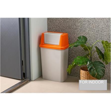 OUTDOOR GARBAGE BIN KEYWAY 45L CV453 ORANGE