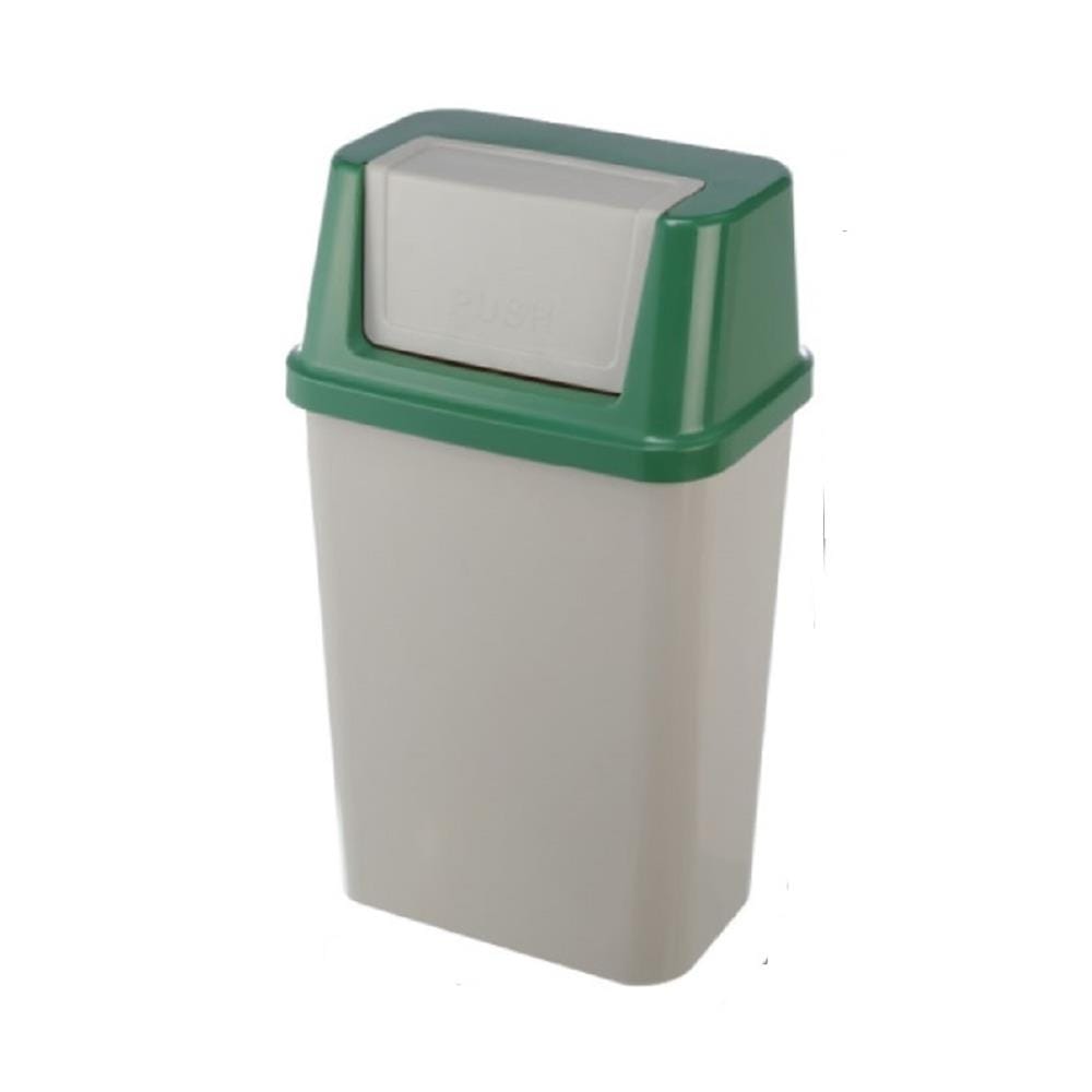 OUTDOOR GARBAGE BIN KEYWAY 45L CV452 GREEN