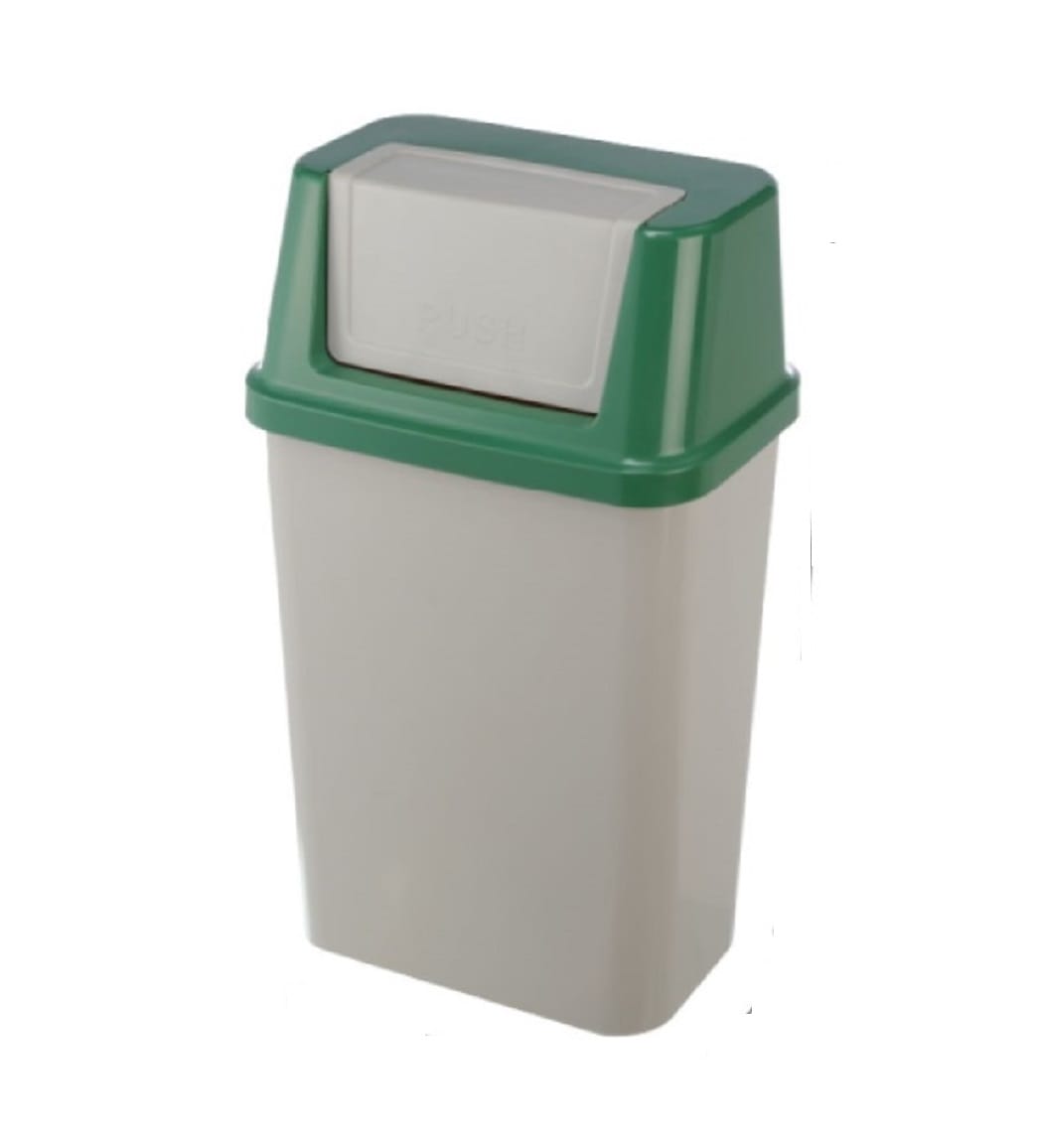 OUTDOOR GARBAGE BIN KEYWAY 45L CV452 GREEN
