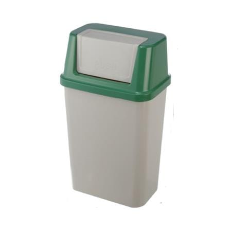 OUTDOOR GARBAGE BIN KEYWAY 45L CV452 GREEN