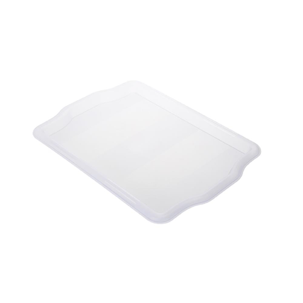 MULTIPURPOSE TRAY KEYWAY 36.4X49.5X3.2CM P20081 WHITE