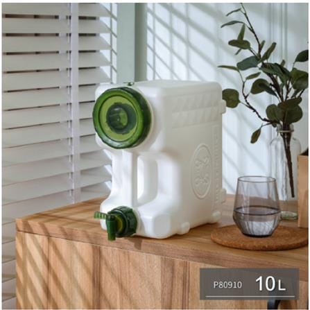 WATER CONTAINER KEYWAY 10L WHITE PB0910