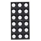 TARA PU STONE PANEL 120X60 CIRCULAR D007-4 VOLCANIC GREY