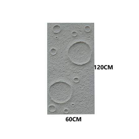 TARA PU STONE PANEL 120X60CM MOON F005-1 CEMENT GREY