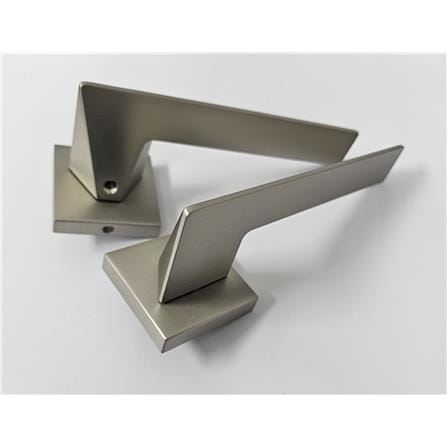 ARTSAFE DESIGN LEVER HANDLE MORTISE SET MLCSAS9009 SATIN NICKEL
