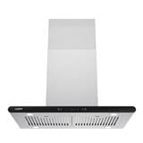 LIVINOX ISLAND HOOD LCH-800I-90SS 90CM STAINLESS STEEL 1450M3/H