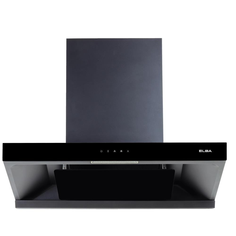 ELBA CHIMNEY HOOD EH-Q9634ST(BK) BLACK 90CM 2000M3/H
