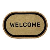 HLS DUST MAT COIR CAPSULE 45X75CM BROWN