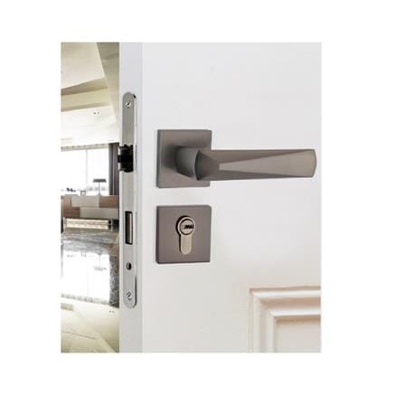 ARTSAFE DESIGN LEVER HANDLE MORTISE SET MLCSAS9007 DARK UMBER