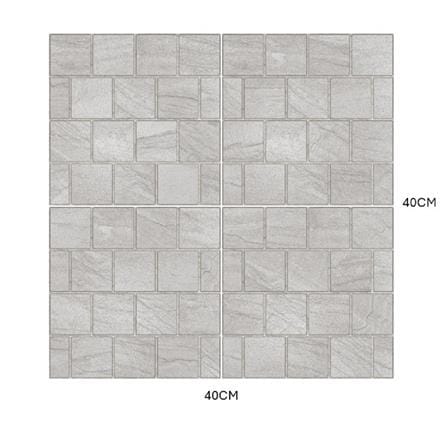 DURAGRES FLOORTILE 40X40CM VIDUKA GREY 0.96M2