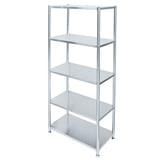5-TIER SHELVING UNIT Q LINE MS-706 STAINLESS STEEL [EXCLUSIVE FROM HOMEPRO THAILAND]