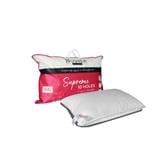 NOVELLE SUPREME 10HOLE PILLOW 48X74CM WHITE