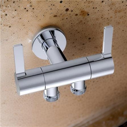 JOHNSON SUISSE LIRA 1/2" 2 WAYS ANGLE VALVE WBFA301675CP