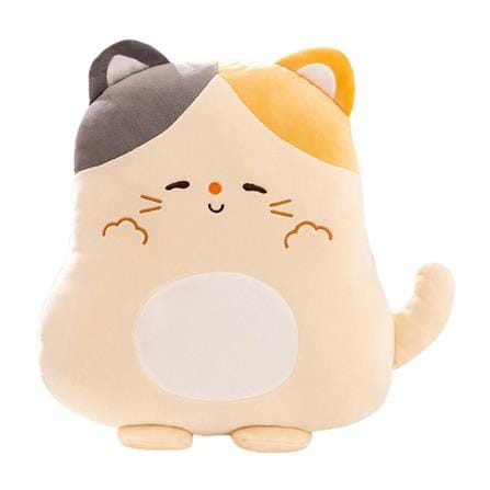HLS PLUSH CUSHION B-CAT 40CM CREAM